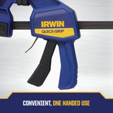 Irwin Quick-Grip 24 In. Medium-Duty One-Hand Bar Clamp 1964720 332569