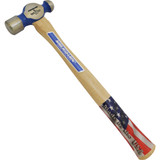 Vaughan 8 Oz. Steel Ball Peen Hammer with Hickory Handle TC308