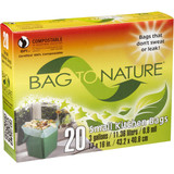 Bag-To-Nature 3 Gal. Compostable Green Trash Bag (20-Count)