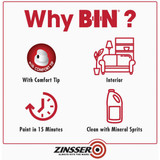 Zinsser B-I-N 13 Oz. Shellac-Base Primer Spray, White 1008 770221