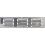 AirVent 16 In. x 4 In. Mill Aluminum Under Eave Vent