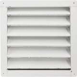 AirVent 12" x 12" Square White Gable Attic Vent
