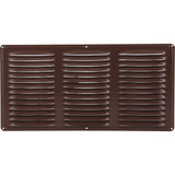 AirVent 16 In. x 8 In. Brown Aluminum Under Eave Vent