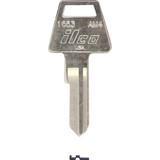 ILCO American Nickel Plated House Key, AM4 / 1653 (10-Pack) AL00000722