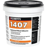 Roberts Acrylic Latex Wood Floor Adhesive, 1 Gal. Tub 1407-1