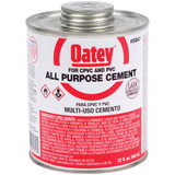 Oatey 32 Oz. Heavy Bodied Clear Multi Purpose Cement CPVC and PVC 30847
