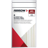 Arrow 4 In. Standard Clear Hot Melt Glue (6-Pack) AP5