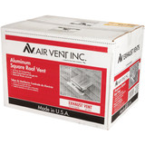 Airhawk 50 In. Mill Aluminum Square Roof Vent 85150 Pack of 6 102865