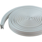 M-D White 17 Ft. Rubber Weatherstrip