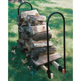 Shelter Tubular Steel 13 In. x 42 In. Log Rack Kit