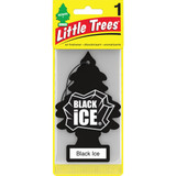 Little Trees Car Air Freshener, Black Ice U1P-10155