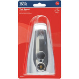 Do it 5-1/2 In. Top Mount Chrome Bathtub Spout with Diverter