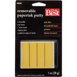 Do it Best 1 Oz. Yellow Reusable Papertak Putty 386863