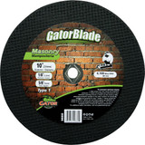 Gator Blade Type 1 10 In. x 1/8 In. x 5/8 In. Masonry Cut-Off Wheel 9660