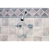 Home Impressions Chrome 2-Handle Metal Lever Tub & Shower Faucet