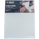 Surface Shields Step N Peel Clean Mat 25.5 In. x 31.5 In. Floor Protector DG30WM