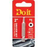 Do it #1 Square Recess 2 In. Power Screwdriver Bit 305891DB