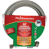 Fluidmaster Universal Fit 60 In. L Braided Stainless Steel Dishwasher Connector 1W60CU 429833