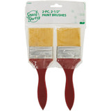 Smart Savers 2-1/2 In. Flat Trim Polyester Paint Brush Set (2-Pack) Pack of 12