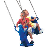 Swing N Slide Mega Rider Blue 2-Seat Glider Swing NE4537