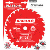 Diablo 6-1/2 In. 24-Tooth Framing Circular Saw Blade