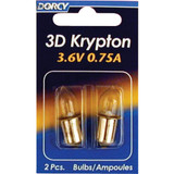 Dorcy 3D Krypton 3.6V Flashlight Bulb (2-Pack) 41-1661