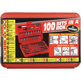 Best Way Tools 100-Piece Screwdriver Bit Set 24380 395021
