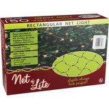 J Hofert Red 150-Bulb Mini Incandescent 4 Ft. x 6 Ft. Heavy-Duty Net Light Set 2669-03 904828