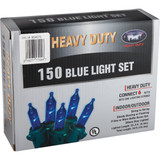 J Hofert Blue 150-Bulb Heavy-Duty Mini Incandescent Light Set