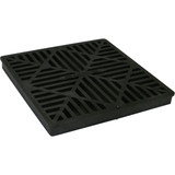 NDS 12 In. x 12 In. Black Square Square Grate 1211