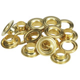 Lord & Hodge 7/16 In. Brass Grommet Refills (12 Ct.) 1074-3