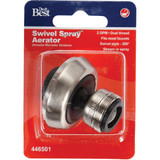 Do it 2.0 GPM Swivel Spray Aerator, Brushed Nickel