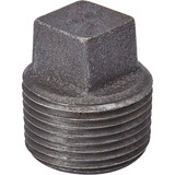 B&K 1-1/2 In. Malleable Black Iron Pipe Plug 521-807BG