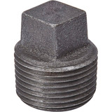 B&K 1/2 In. Malleable Black Iron Pipe Plug 521-803BG Pack of 5