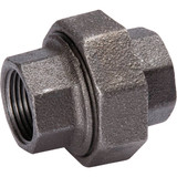 Southland 1-1/2 In. Ground Joint Malleable Black Iron Union 521-707BG