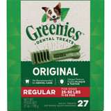 Greenies Regular Medium Dog Original Flavor Dental Dog Treat (27-Pack) 428632