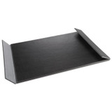 Artistic® Monticello Desk Pad, with Fold-Out Sides, 24 x 19, Black 5240-BG