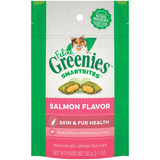 Greenies SmartBites Salmon 2.1 Oz. Skin & Fur Health Cat Treats 428593