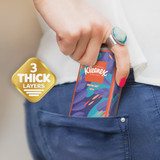 Kleenex Go Packs 10 Count 3-Ply White Facial Tissue (3-Pack) 11976 Pack of 36 600163