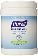 GoJo Purell Sanitizing Wipes 9113-06 - 270 WIPES