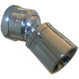 Lasco 1-Spray 1.8 GPM Water Saver Fixed Shower Head, Chrome 08-2547