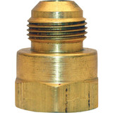 Lasco 15/16 In. M x 1/2 In. FPT Brass Flare Adapter 17-4677