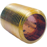 Lasco 3/4 In. x Close Brass Nipple 17-9481