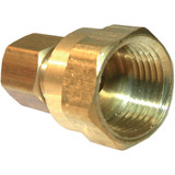 Lasco 1/4 In. C x 3/8 In. FPT Brass Compression Adapter 17-6615