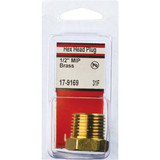Lasco 1/2 In. MPT Brass Hex Head Plug