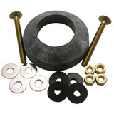 Lasco Toilet Tank To Bowl Bolt Kit with Recessed Gasket  04-3807