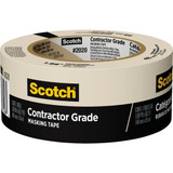 3M Scotch 1.88 In. x 60.1 Yd. Contractor Grade Masking Tape 2020-48MP