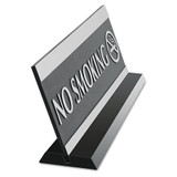 SIGN,NO SMOKNG,3X9,BKSV