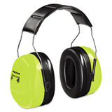 3M™ Peltor Optime 105 Hi-Viz Earmuffs, 30 dB NRR, Hi-Viz Green 7100008764