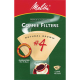 Melitta #4 Cone 8-12 Cup Brown Coffee Filter (40-Pack) 624412